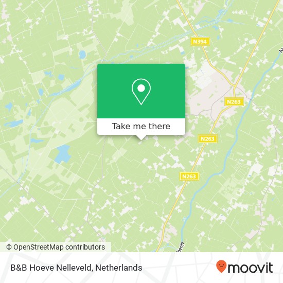 B&B Hoeve Nelleveld map