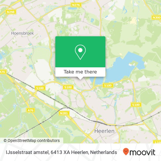 IJsselstraat amstel, 6413 XA Heerlen map