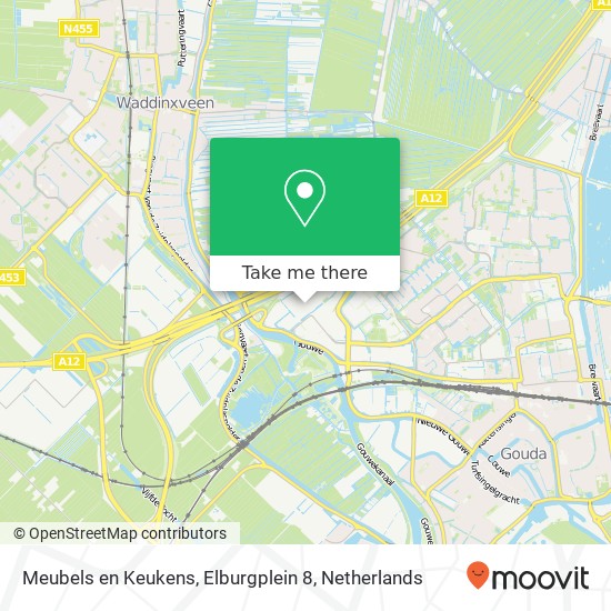 Meubels en Keukens, Elburgplein 8 map