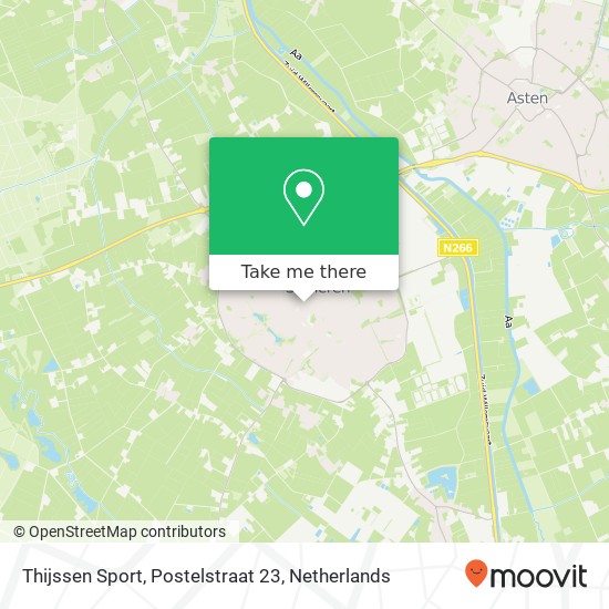 Thijssen Sport, Postelstraat 23 Karte