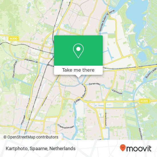 Kartphoto, Spaarne map