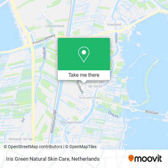 Iris Green Natural Skin Care map