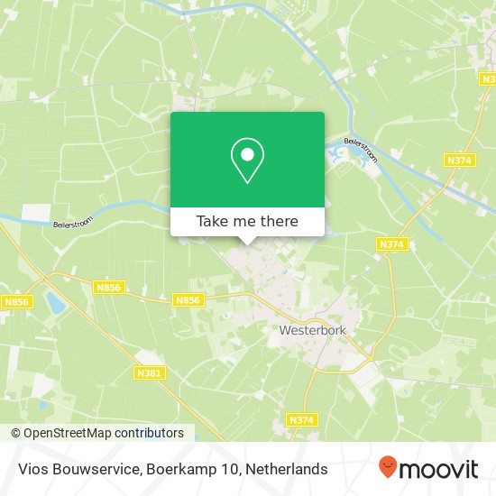 Vios Bouwservice, Boerkamp 10 map