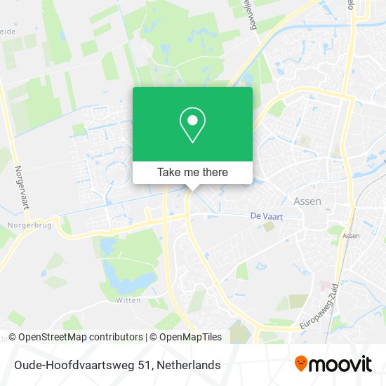 Oude-Hoofdvaartsweg 51 map