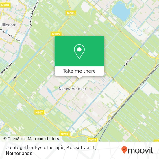 Jointogether Fysiotherapie, Kopsstraat 1 map