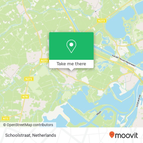 Schoolstraat map