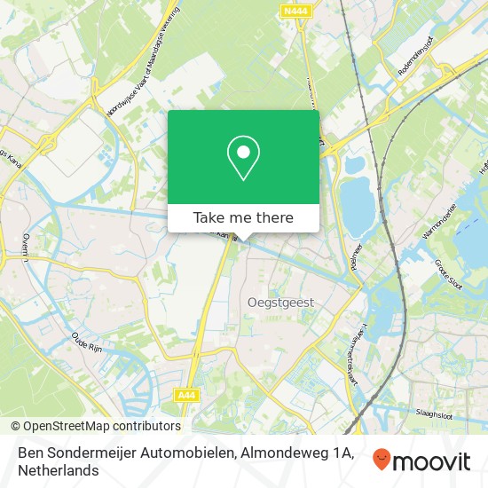 Ben Sondermeijer Automobielen, Almondeweg 1A map