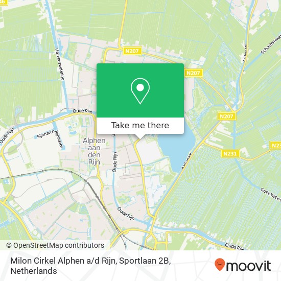 Milon Cirkel Alphen a / d Rijn, Sportlaan 2B map