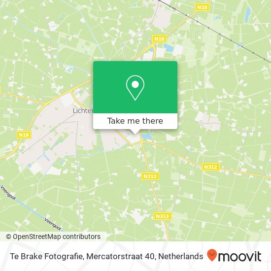 Te Brake Fotografie, Mercatorstraat 40 map