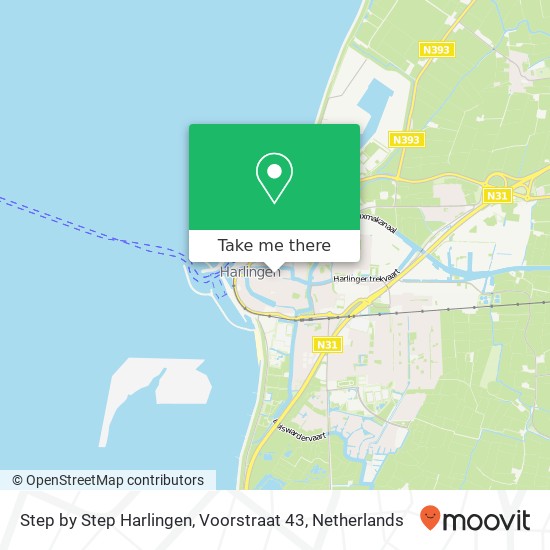 Step by Step Harlingen, Voorstraat 43 map