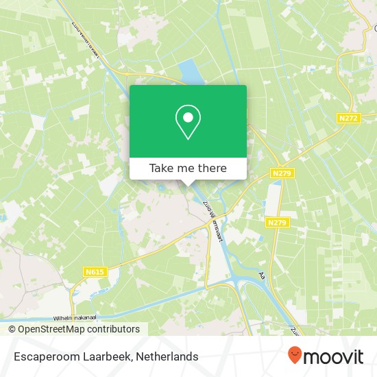 Escaperoom Laarbeek map