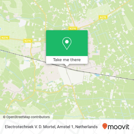 Electrotechniek V. D. Mortel, Amstel 1 map