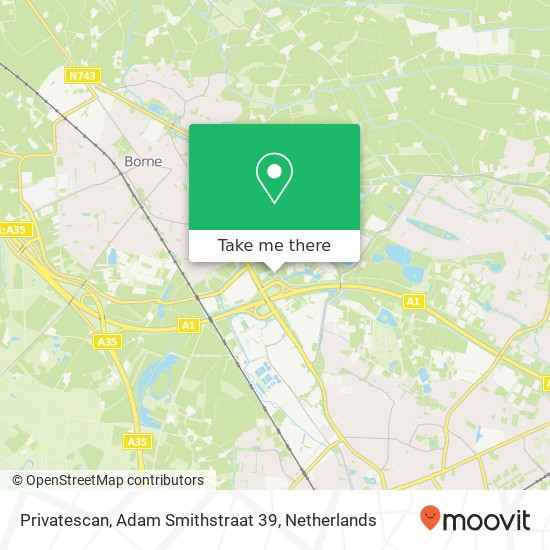 Privatescan, Adam Smithstraat 39 map