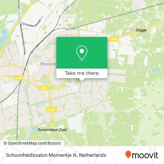 Schoonheidssalon Momentje Ik map