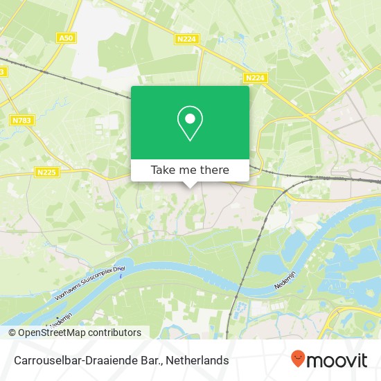 Carrouselbar-Draaiende Bar. map