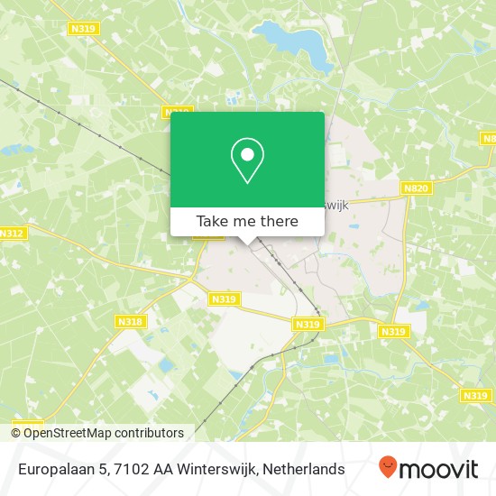 Europalaan 5, 7102 AA Winterswijk map