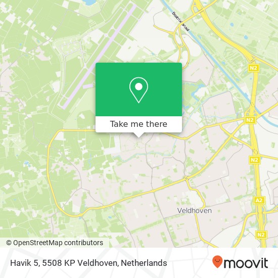 Havik 5, 5508 KP Veldhoven map