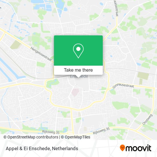 Appel & Ei Enschede map