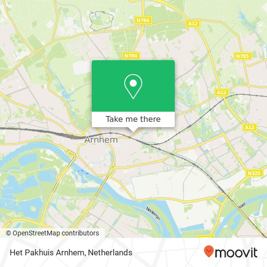 Het Pakhuis Arnhem map