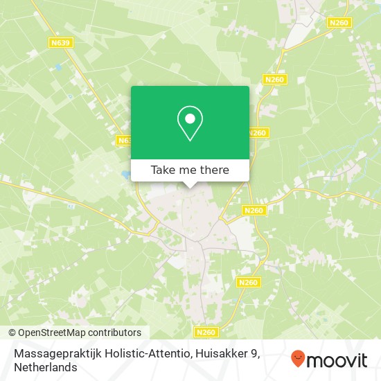 Massagepraktijk Holistic-Attentio, Huisakker 9 map