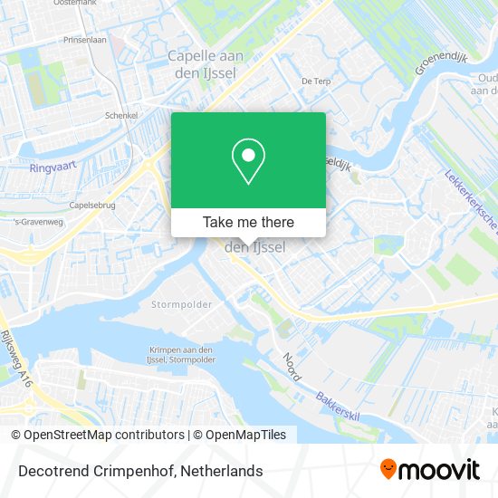 Decotrend Crimpenhof map