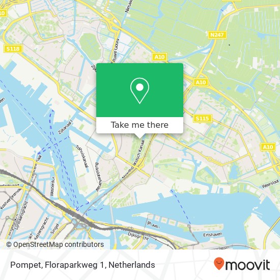 Pompet, Floraparkweg 1 map