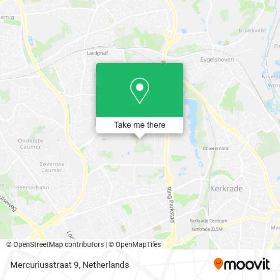 Mercuriusstraat 9 map