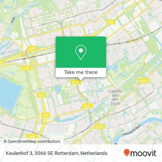 Keulenhof 3, 3066 SE Rotterdam map