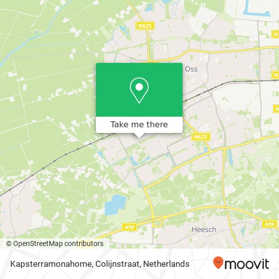 Kapsterramonahome, Colijnstraat map