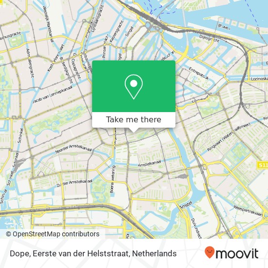 Dope, Eerste van der Helststraat map