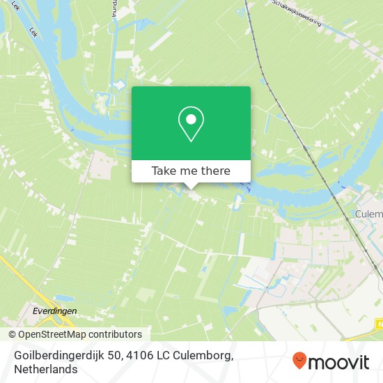 Goilberdingerdijk 50, 4106 LC Culemborg map