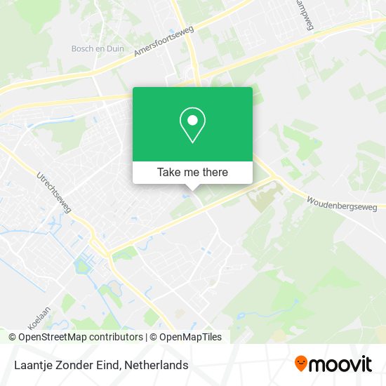 Laantje Zonder Eind Karte