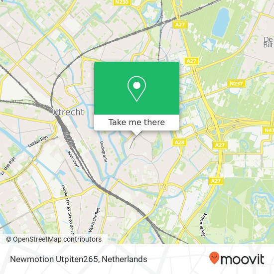 Newmotion Utpiten265 map