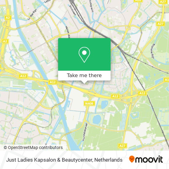 Just Ladies Kapsalon & Beautycenter map