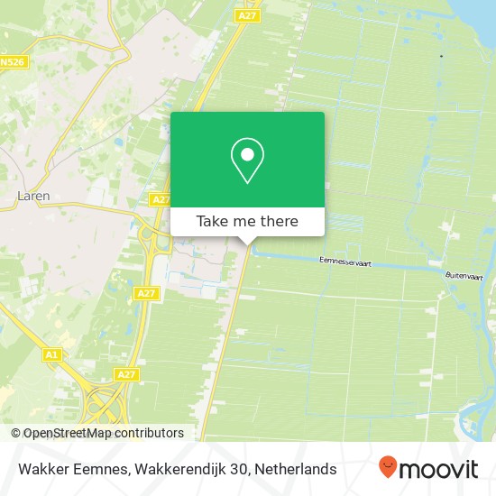 Wakker Eemnes, Wakkerendijk 30 map