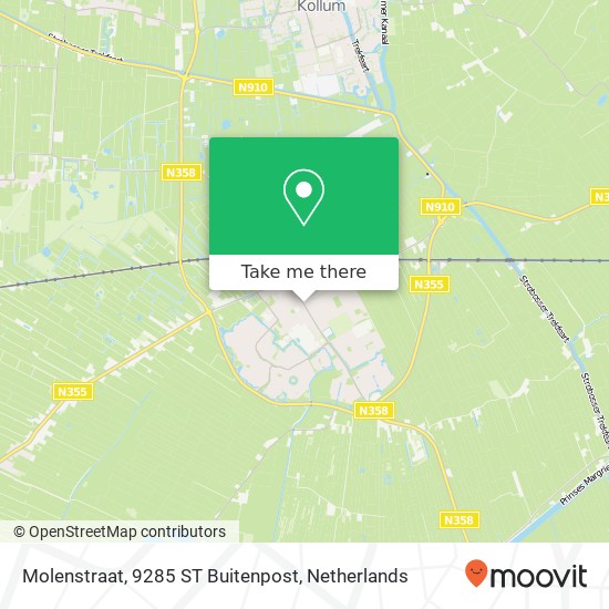 Molenstraat, 9285 ST Buitenpost map