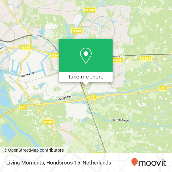 Living Moments, Hondsroos 15 Karte