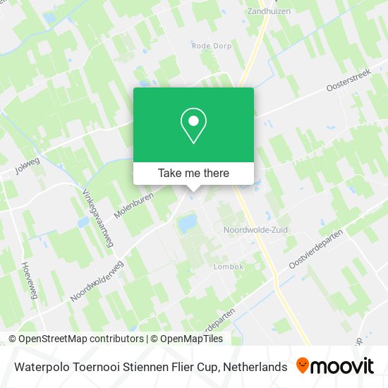 Waterpolo Toernooi Stiennen Flier Cup map