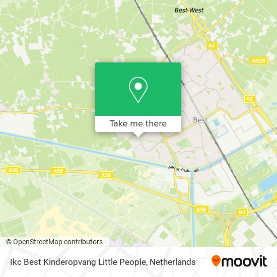 Ikc Best Kinderopvang Little People map