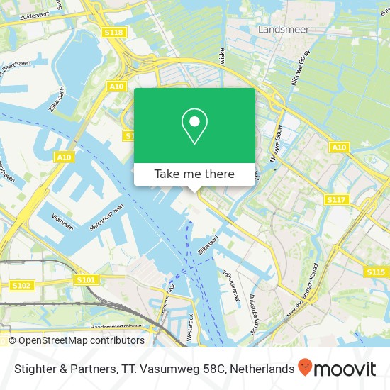 Stighter & Partners, TT. Vasumweg 58C map