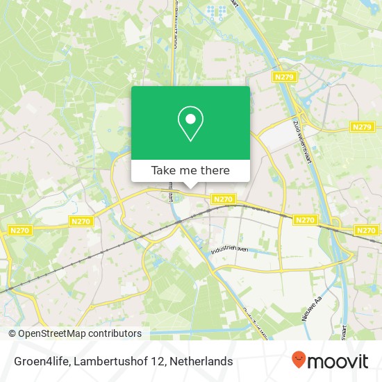 Groen4life, Lambertushof 12 map