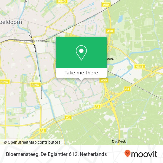 Bloemensteeg, De Eglantier 612 map