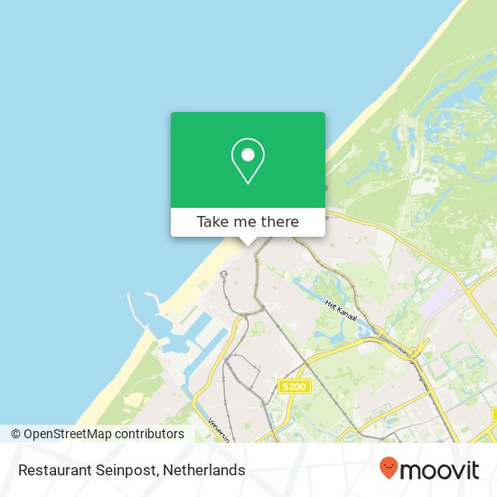 Restaurant Seinpost map