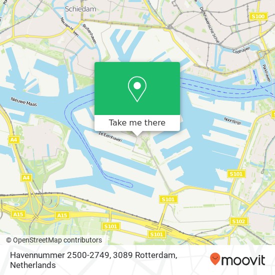 Havennummer 2500-2749, 3089 Rotterdam map