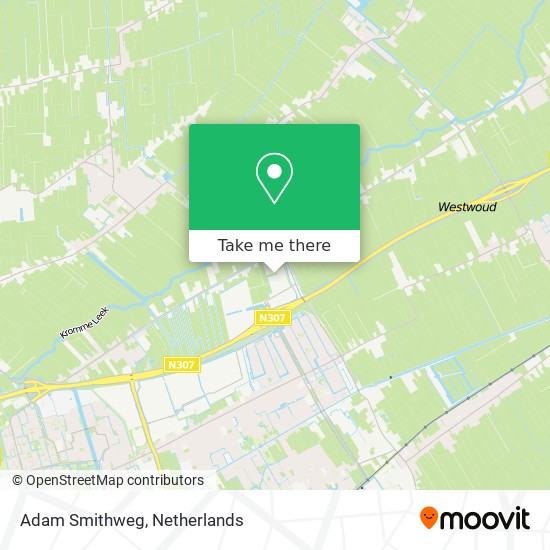 Adam Smithweg map