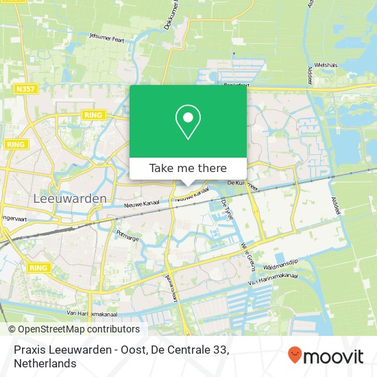 Praxis Leeuwarden - Oost, De Centrale 33 map