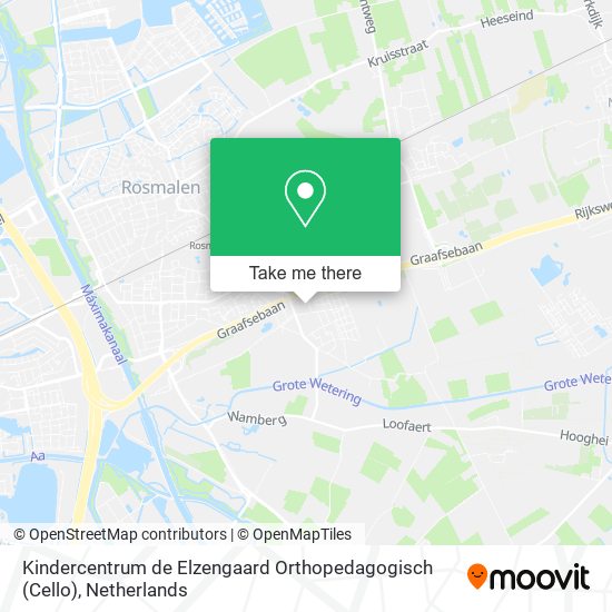 Kindercentrum de Elzengaard Orthopedagogisch (Cello) map
