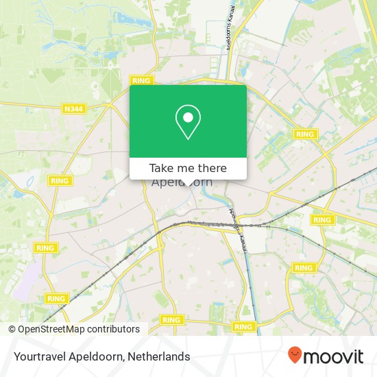 Yourtravel Apeldoorn map