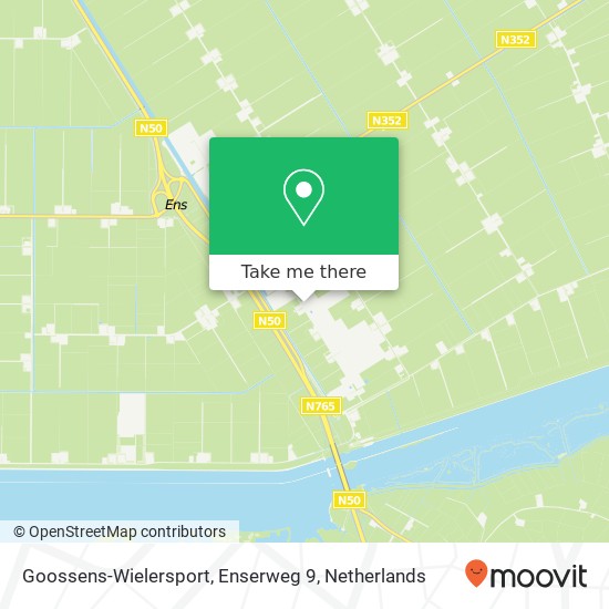 Goossens-Wielersport, Enserweg 9 map