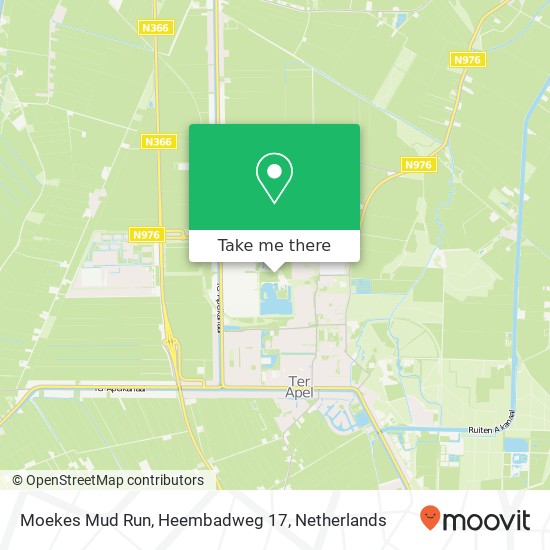 Moekes Mud Run, Heembadweg 17 map